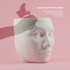 SKINK set - European face design