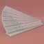 Disposable adhesive rulers for mould alignment